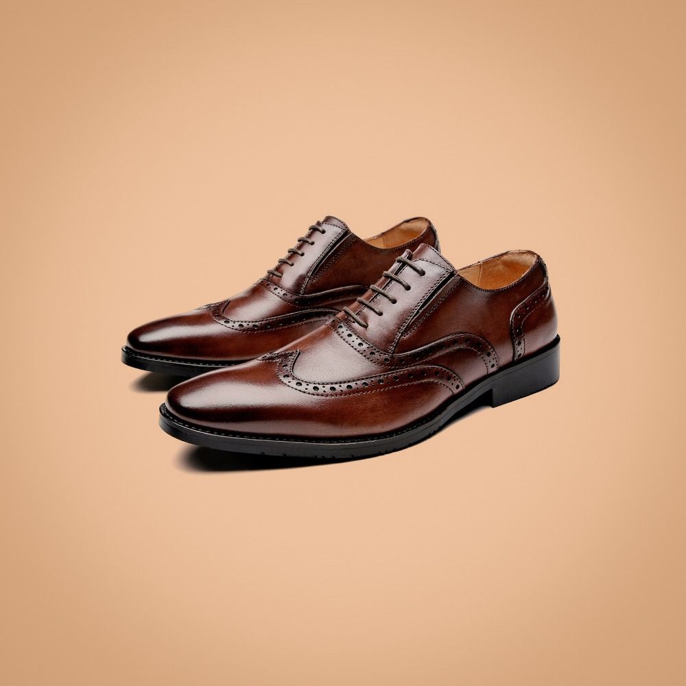 Full Grain LeatherOxford Shoes Sevaro