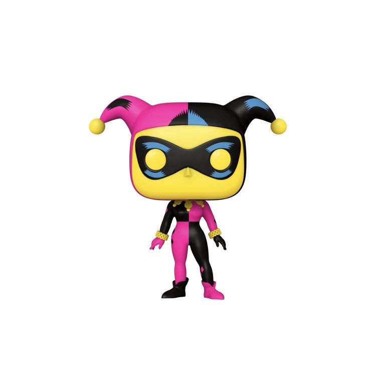 Funko Pop DC Comics Harley Quinn (Black Light Glow) (Category: Designer & Blind Box Toys) located in Manila. Submitted by nep.factor (Listing ID 1250213688, Image 2). Description: DC Comics Harley Quinn (Black Light Glow) PHP1500 Pop Heroes Special Edition Release: 2020.