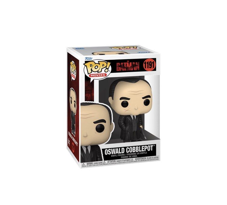 Funko Pop DC Comics Oswald Cobblepot (Category: Designer & Blind Box Toys) located in Manila. Submitted by nep.factor (Listing ID 1250211642, Image 1). Description: DC Comics Oswald Cobblepot Php900 Limited Chase Edition Release: 2021.