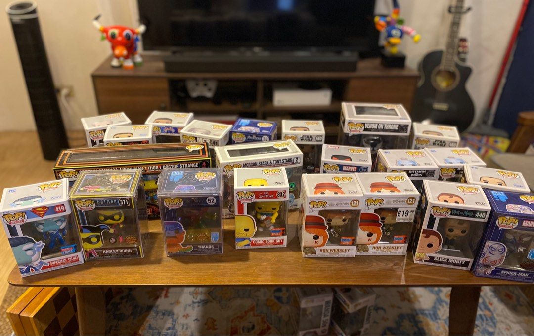 Funko Pop Limited Edition (Category: Designer & Blind Box Toys) located in Manila. Submitted by nep.factor (Listing ID 1250208903, Image 1). Description: Who are Funko Pop collectors? My brother (who is based in the UK) sent me these limited editions of Funko Pop. Since I don’t collect, might as well sell them. I will be listing them separately..