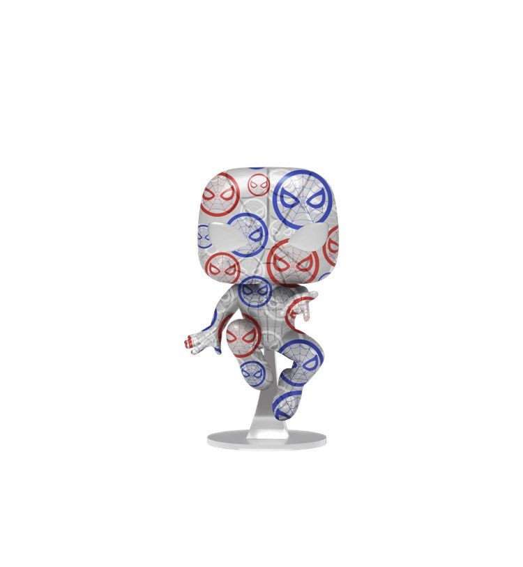 Funko Pop Marvel Spiderman (Category: Designer & Blind Box Toys) located in Manila. Submitted by nep.factor (Listing ID 1250213331, Image 2). Description: Marvel Spiderman PHP1100 Pop! Art Series Exclusive Release: 2021.