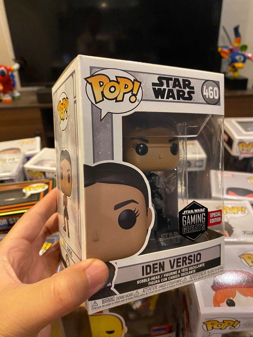 Funko Pop Star Wars Iden Versio (Category: Designer & Blind Box Toys) located in Manila. Submitted by nep.factor (Listing ID 1250212053, Image 1). Description: Star Wars Iden Versio Php700 Star Wars Gaming Greats Special Edition Release: 2022 2 pcs.
