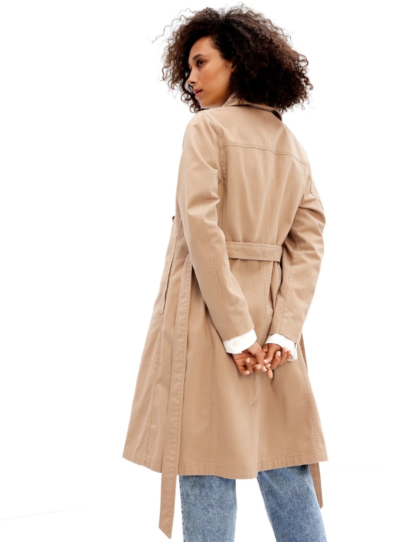 Gap trench coat womens cheap