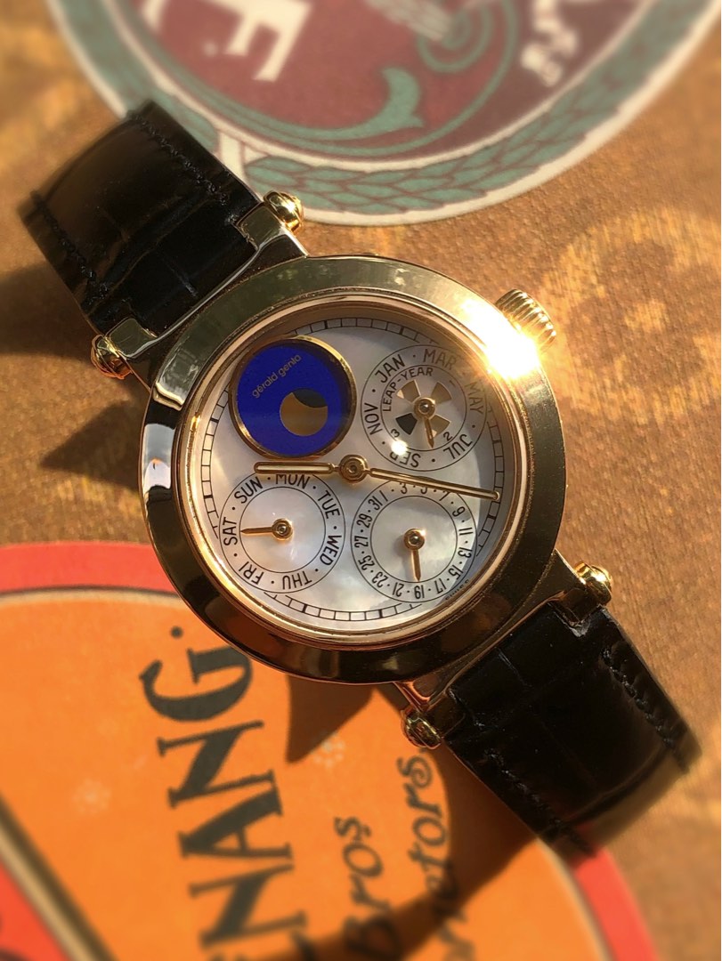 Gerald genta hotsell perpetual calendar