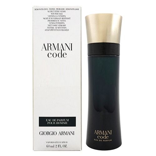 Armani black code tester top