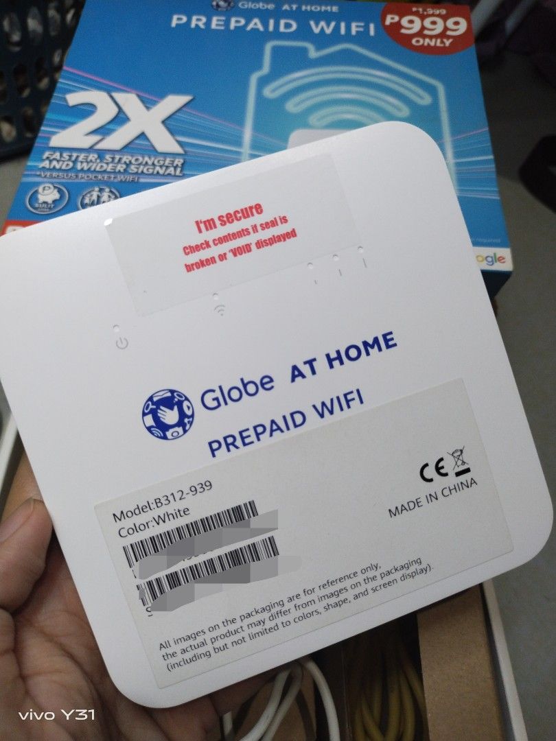 GLOBE PREPAID WIFI AT HOME on Carousell