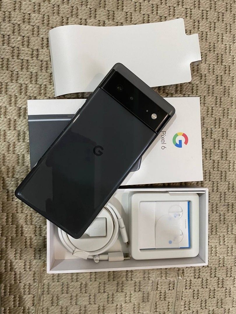 Google Pixel 6 US SET 128GB WARRANTY FEB 2024, Mobile Phones & Gadgets