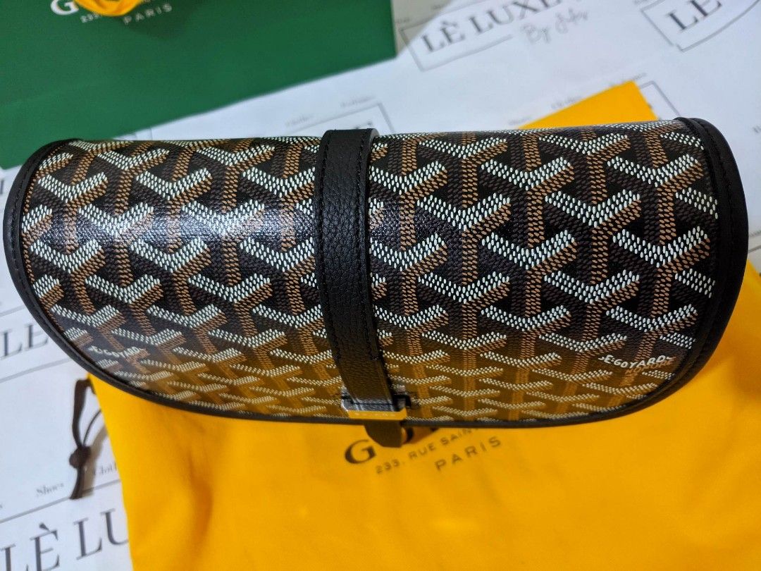 Goyard Belvedere 2 PM in Black, Luxury, Bags & Wallets on Carousell