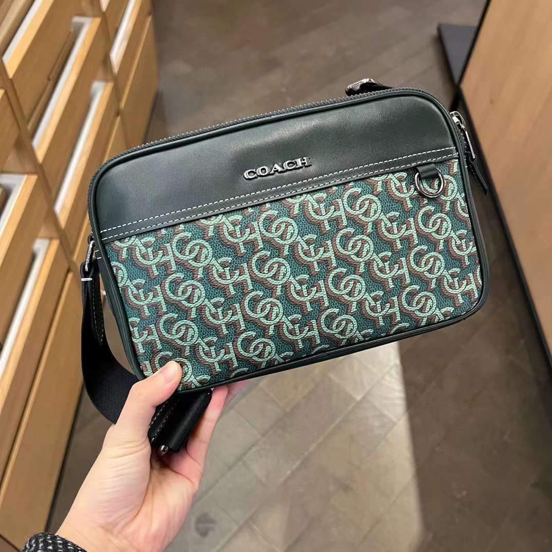 Coach Graham Crossbody with Coach Monogram Print