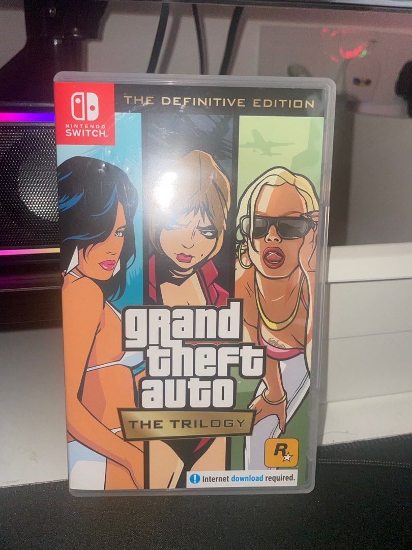 Grand Theft Auto: The Trilogy - Physical Requires 9GB Download (Switch) :  r/GTATrilogy