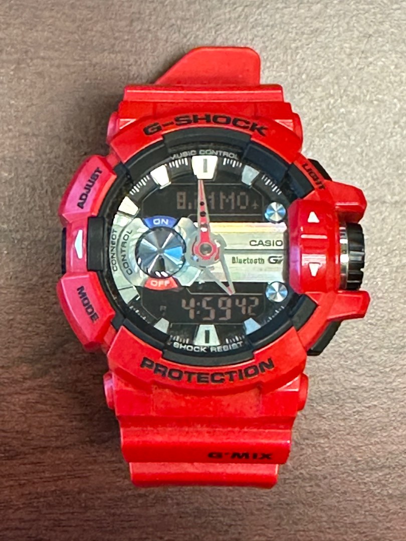 Gshock GBA-400-4A, 名牌, 手錶- Carousell