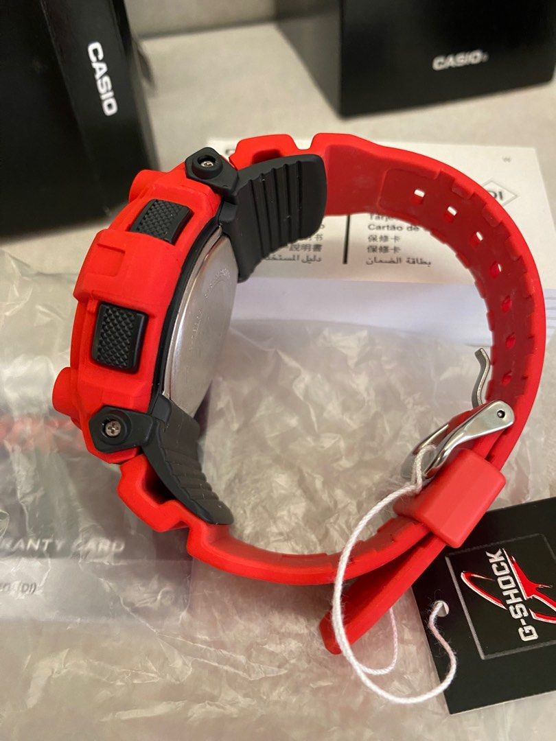 GSHOCK MAT MOTO RED, Men's Fashion, Watches & Accessories, Watches on