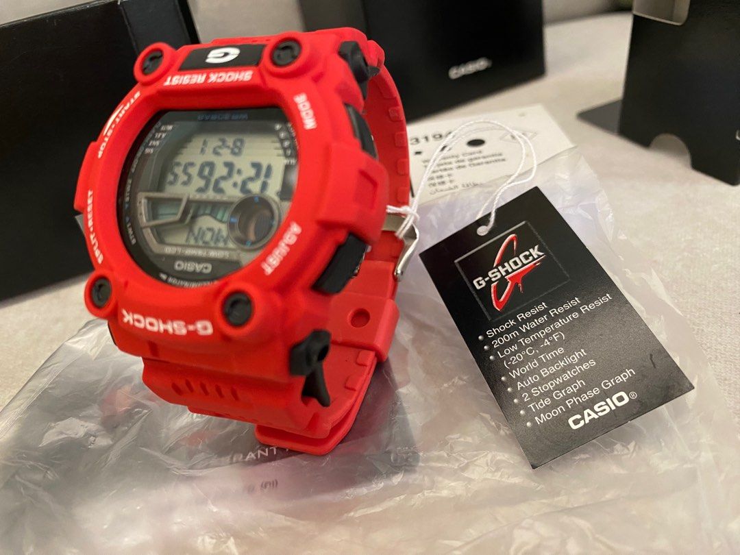 GSHOCK MAT MOTO RED, Men's Fashion, Watches & Accessories, Watches on