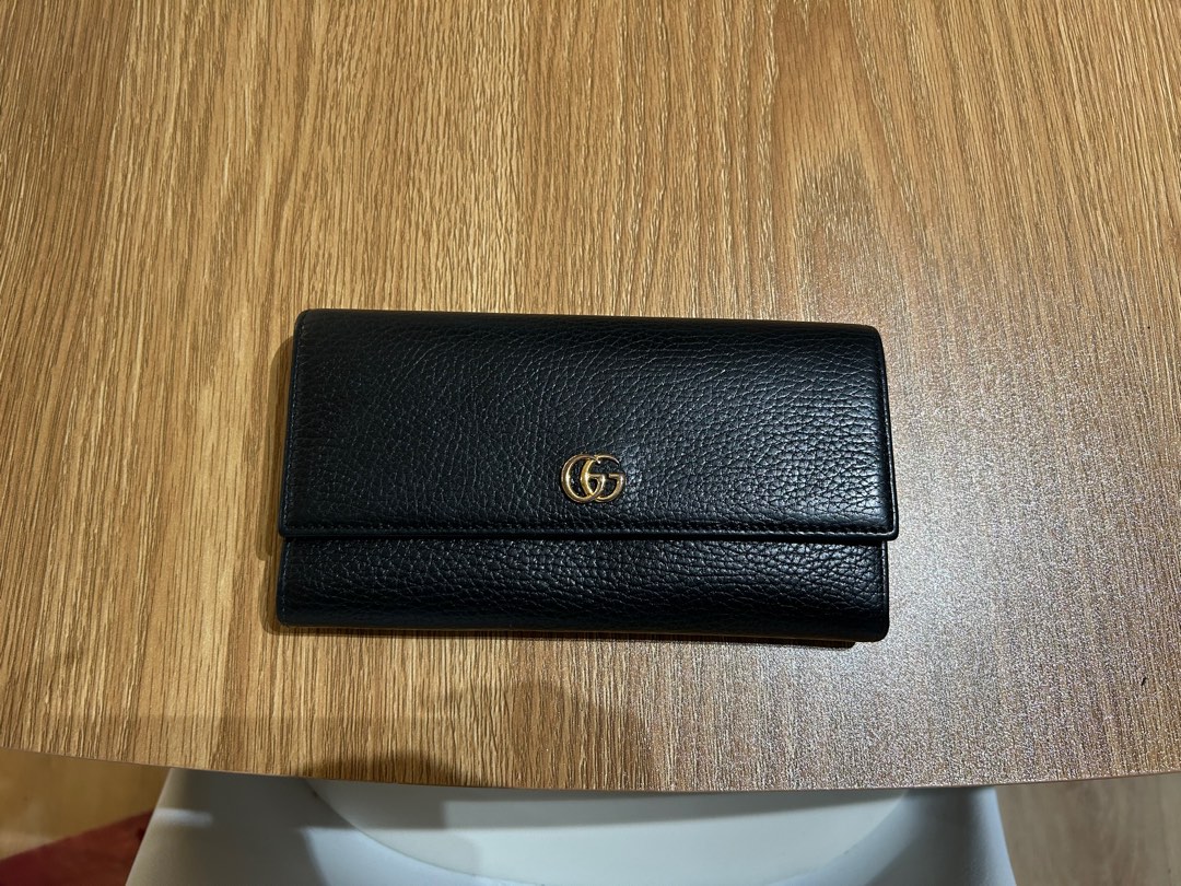 Petite marmont leather continental wallet hot sale