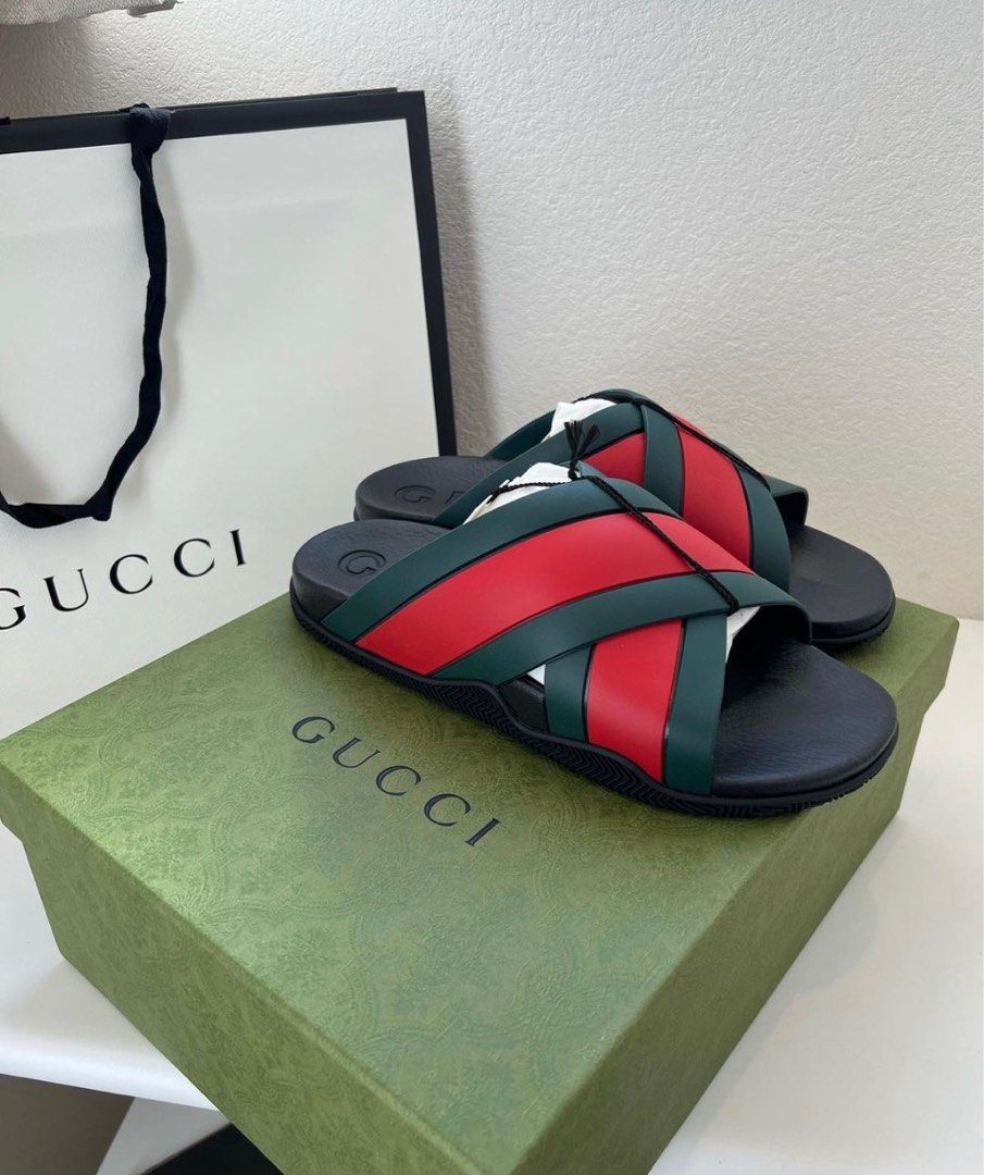 Gucci on sale slides male