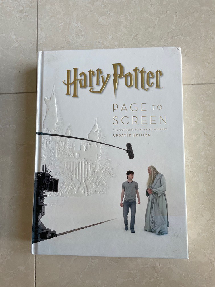 【希少】英語版　Harry potter Page to Screen Amazon.co.jp: Harry Potter: Page to Screen : McCabe, Bob