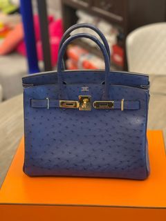 Hermes birkin ostrich, Luxury, Bags & Wallets on Carousell