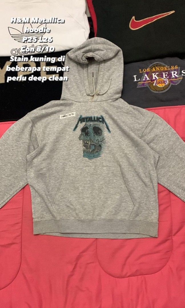 Metallica new arrivals hoodie h&m