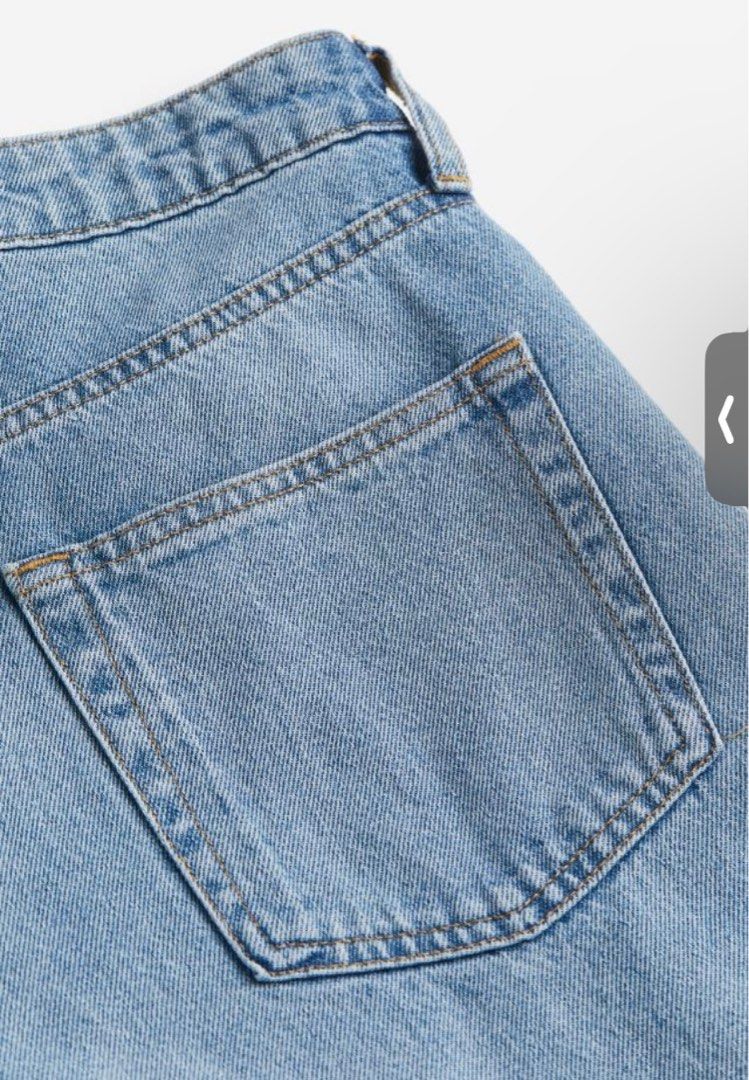 H M Mom Loose Fit Jeans Size 40 Women s Fashion Bottoms Jeans