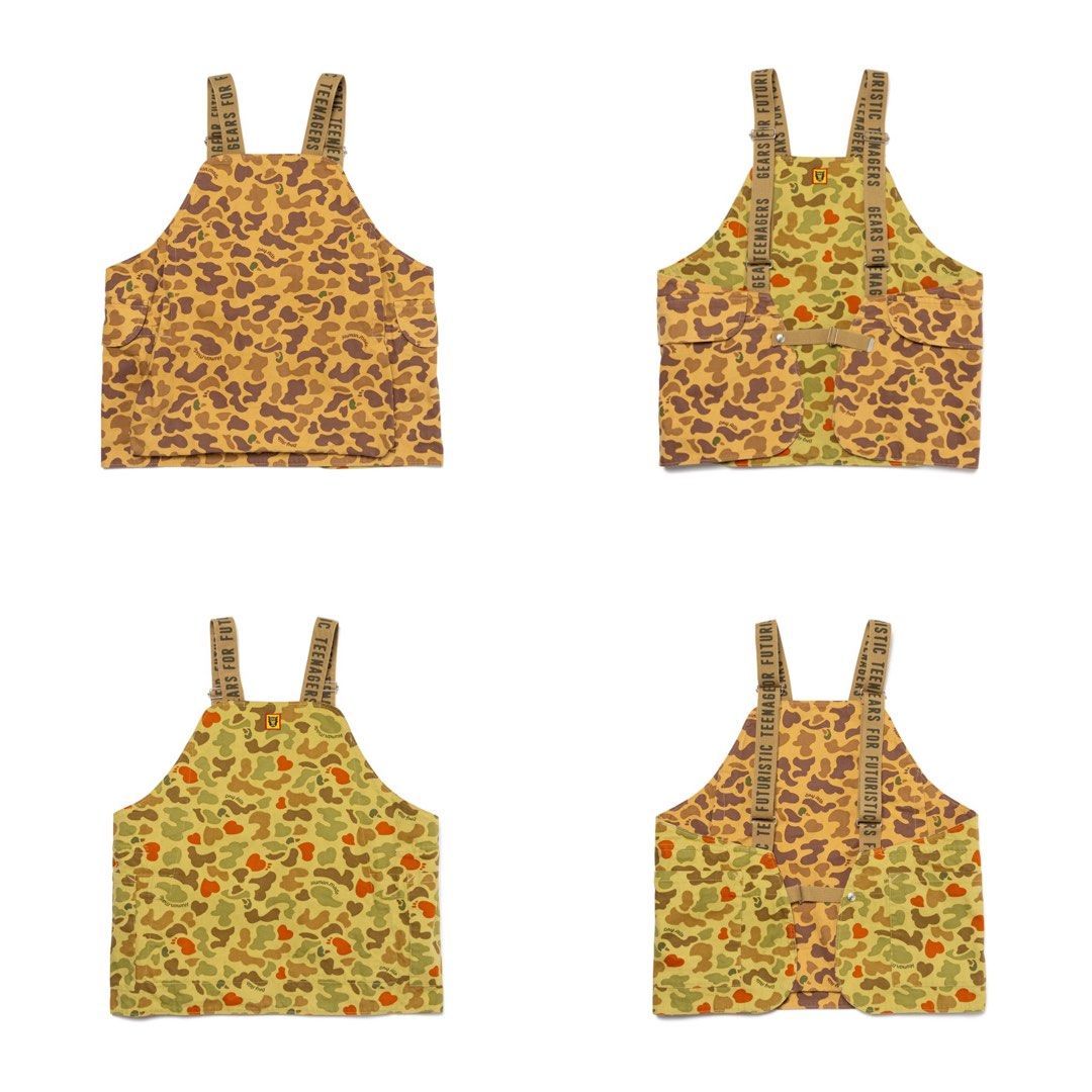 HUMAN MADE DUCK CAMO REVERSIBLE HUNTING VEST, Men's Fashion