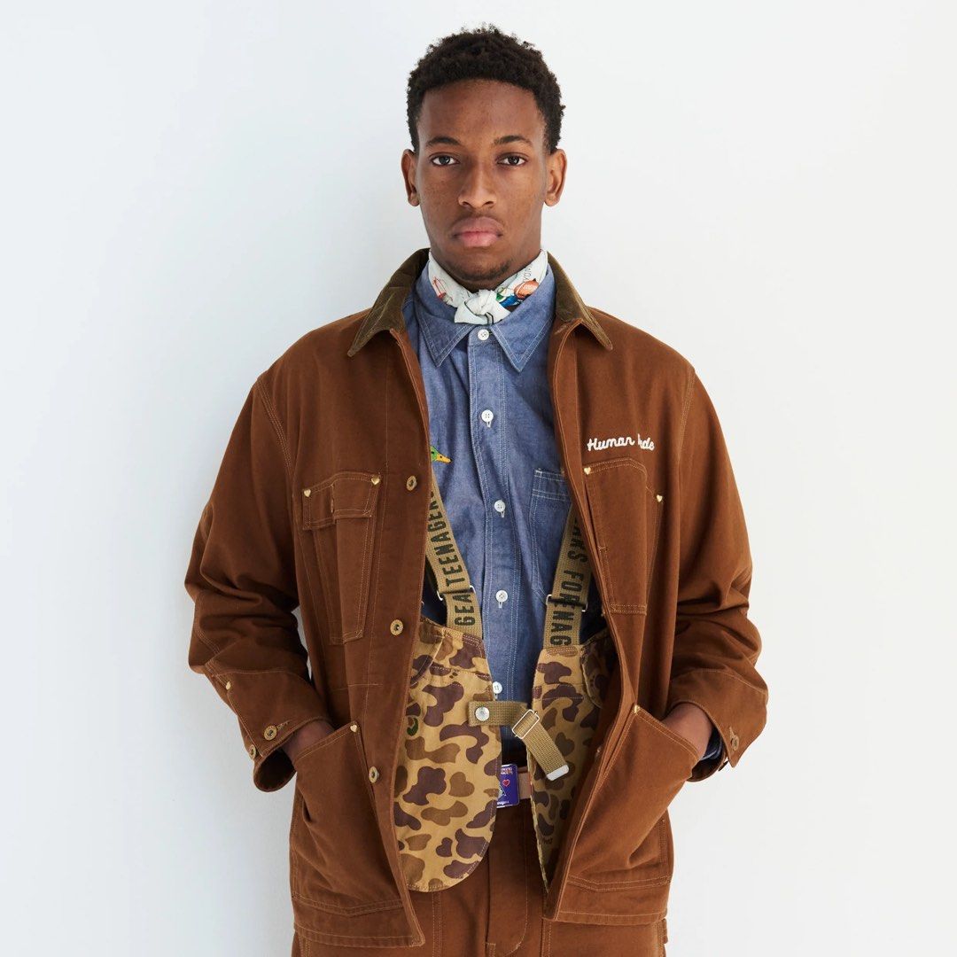 HUMAN MADE DUCK CAMO REVERSIBLE HUNTING VEST Men s Fashion Tops Sets Vests on Carousell