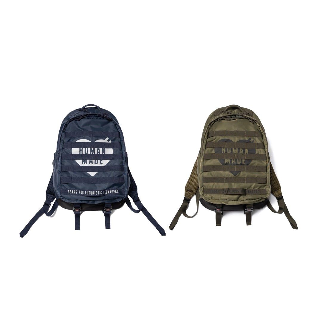HUMAN MADE MILITARY BACKPACK, Men's Fashion, Bags, Backpacks on