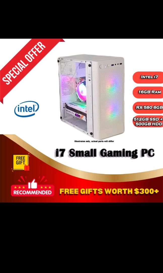 Gaming pc on sale i7 16gb ram