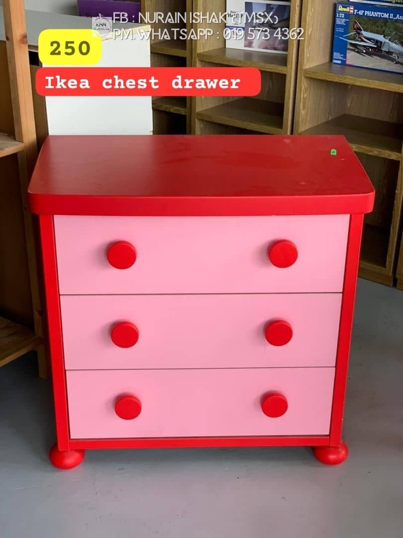 IKEA CHEST DRAWER, Babies & Kids, Baby Nursery & Kids Furniture, Kids' Wardrobes & Storage on