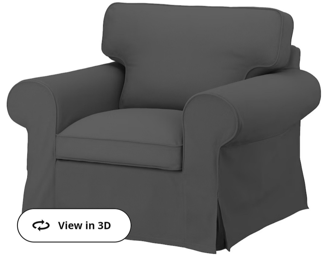 Ikea EKTORP Armchair, Furniture & Home Living, Furniture, Sofas on