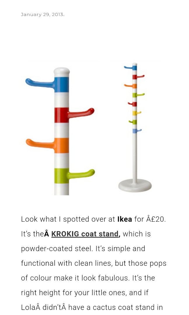 casapinka: Ikea Krokig Clothes Hanger