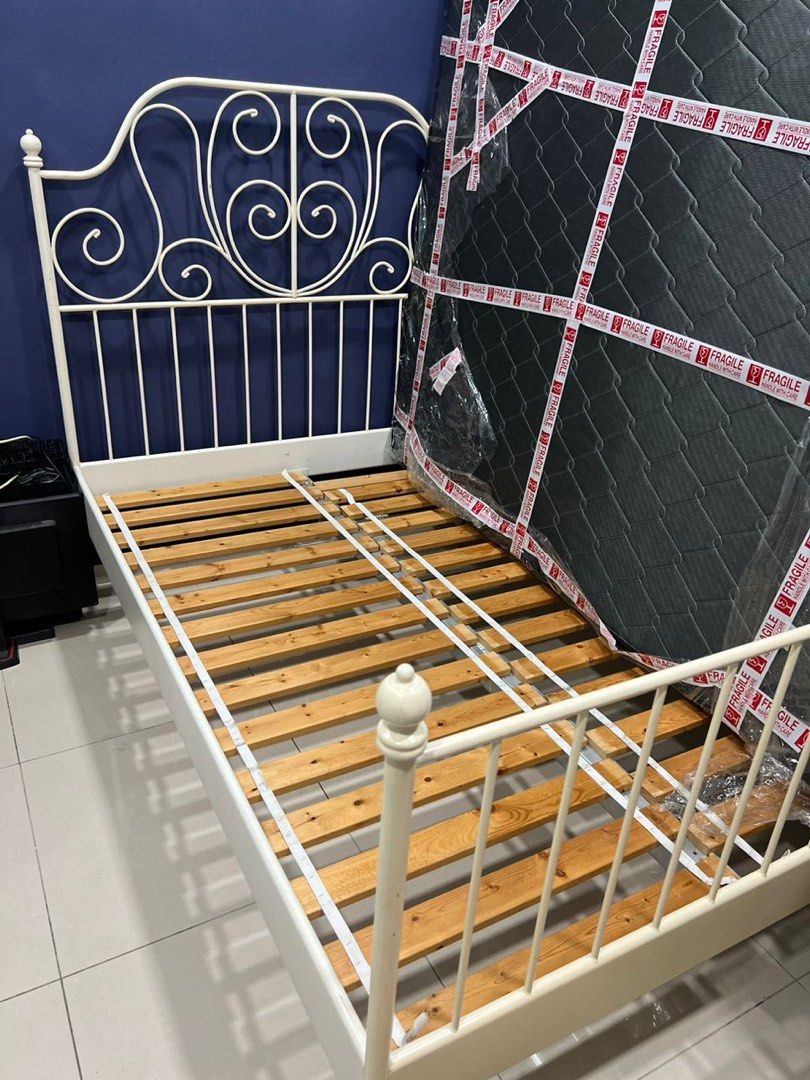 Katil ikea 2025 leirvik king