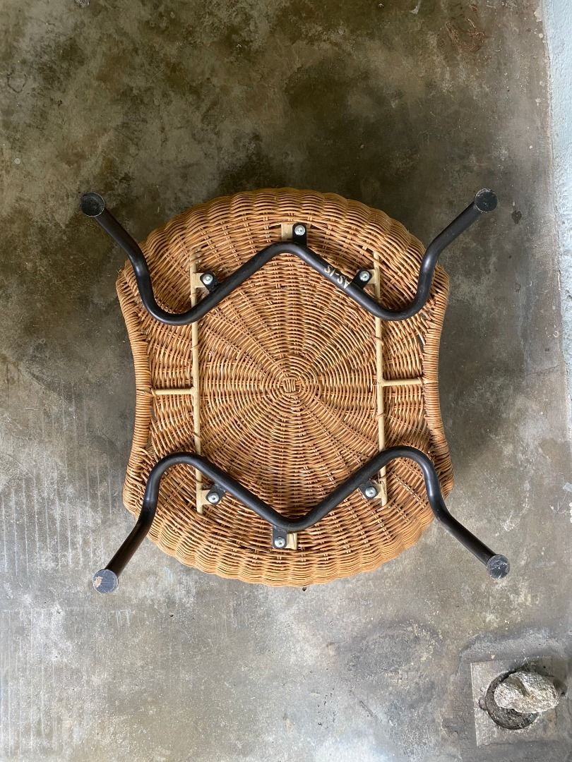 IKEA rattan coffee table, Furniture & Home Living, Furniture, Tables