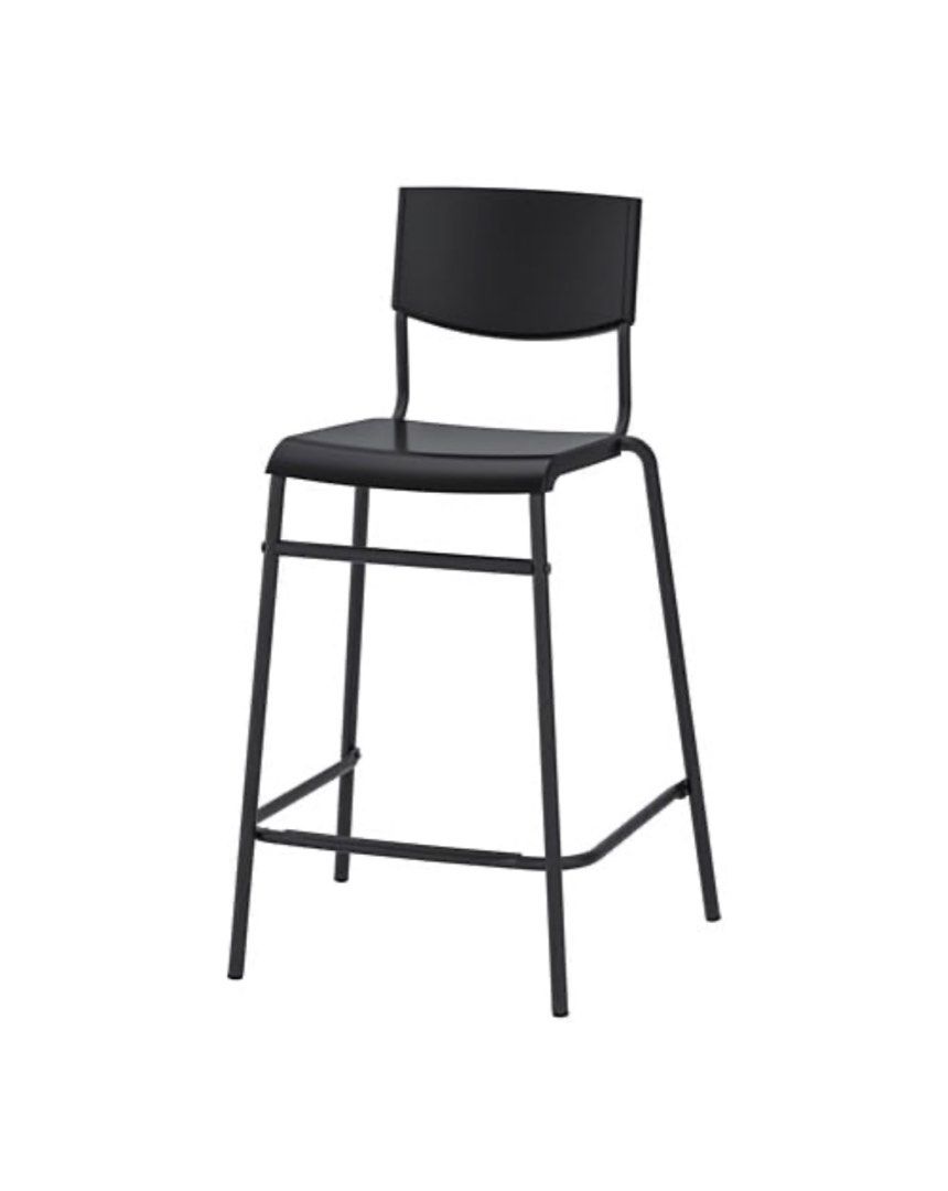 Ikea STIG bar stool, Furniture & Home Living, Furniture, Chairs on