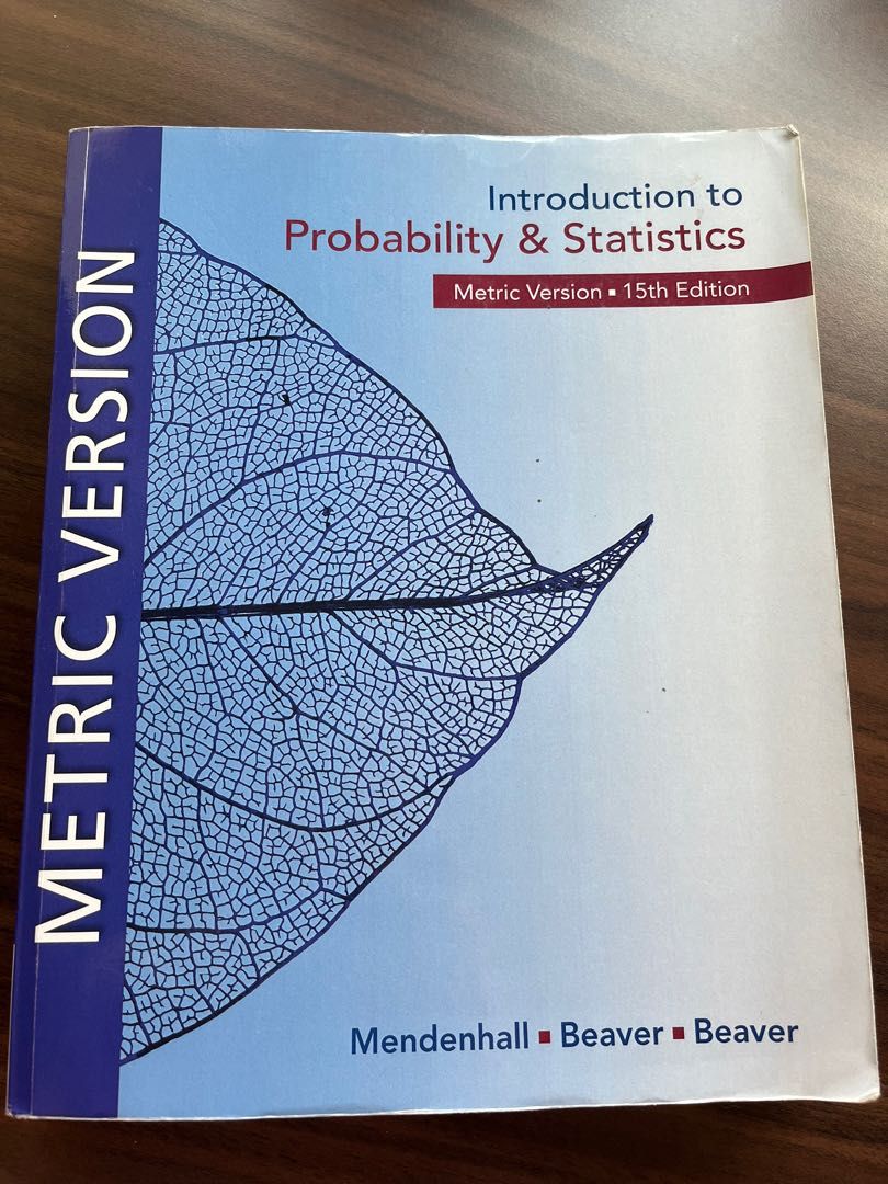 Introduction to Probability & Statistics 統計學