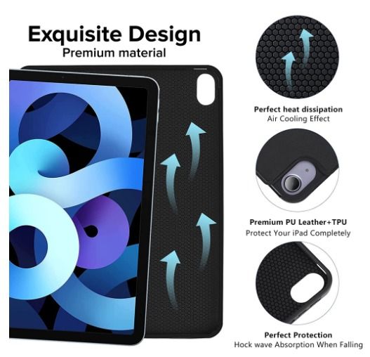 For Ipad Pro11 12.9 Tablet PC Cases Ipad10.9 Air10.5 Air1 2 Mini45 Ipad10.2  Ipad56 Top Quality Designer Fashion Leather Card Holder Pocket Cover Mini  123 From Leotop168, $32.99