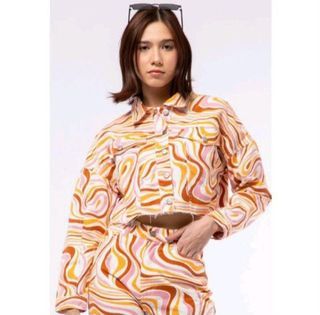 JAKET CROPTOP COLORBOX