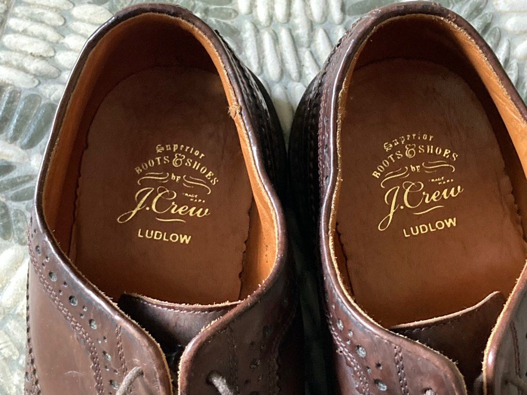 J.Crew Ludlow Wing Tips Men s Fashion Footwear Dress Shoes on