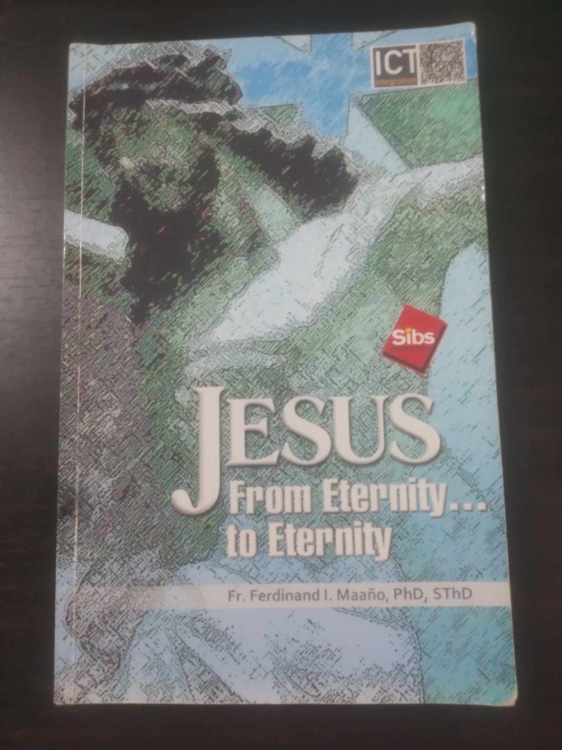 Jesus From Eternity to Eternity (Category: Religion Books) located in Caloocan City. Submitted by rreiiii13610 (Listing ID 1250380132, Image 1). Description: good quality one time use only Mode of Payment: Gcash only The buyer should bear the cost of shipping..