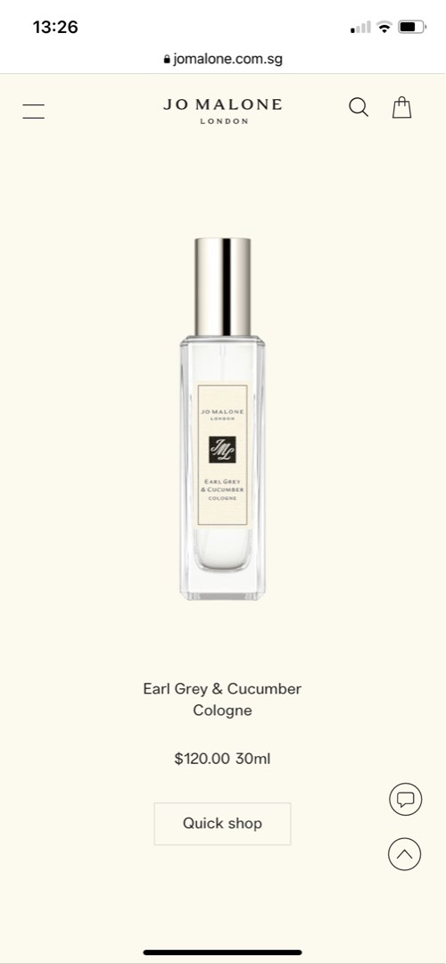 Jo Malone Perfume/Cologne, Beauty & Personal Care, Fragrance