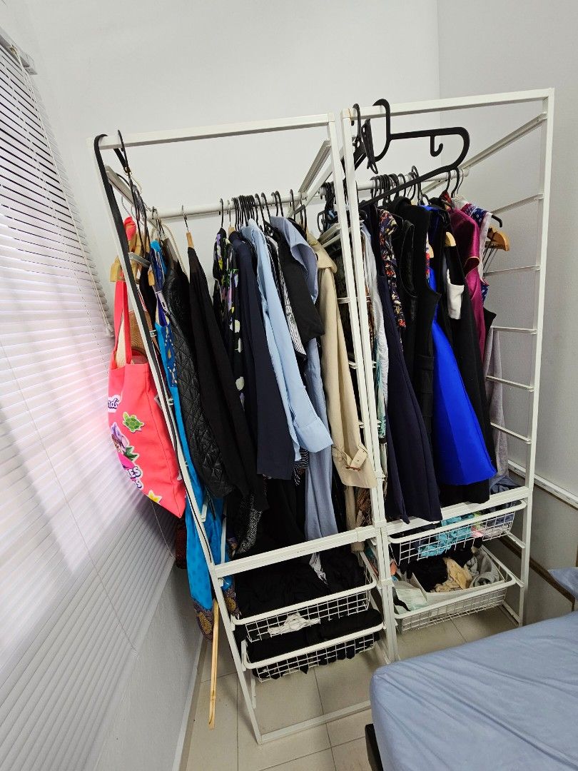 Jonaxel wardrobe, Furniture & Home Living, Furniture, Shelves, Cabinets ...