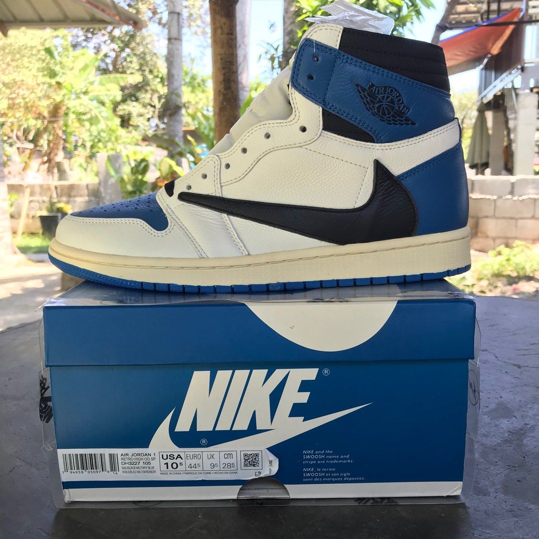 travis scott fragment jordan 1 high retail price