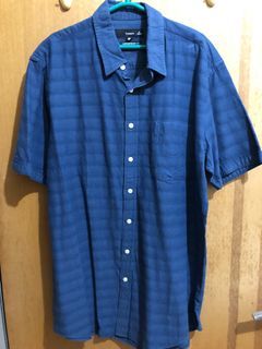 Kemeja Pria Bossini / Bossini Navy Shirt