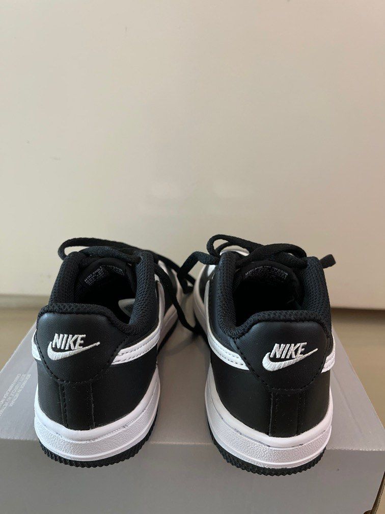 Nike air force on sale 1 black children's