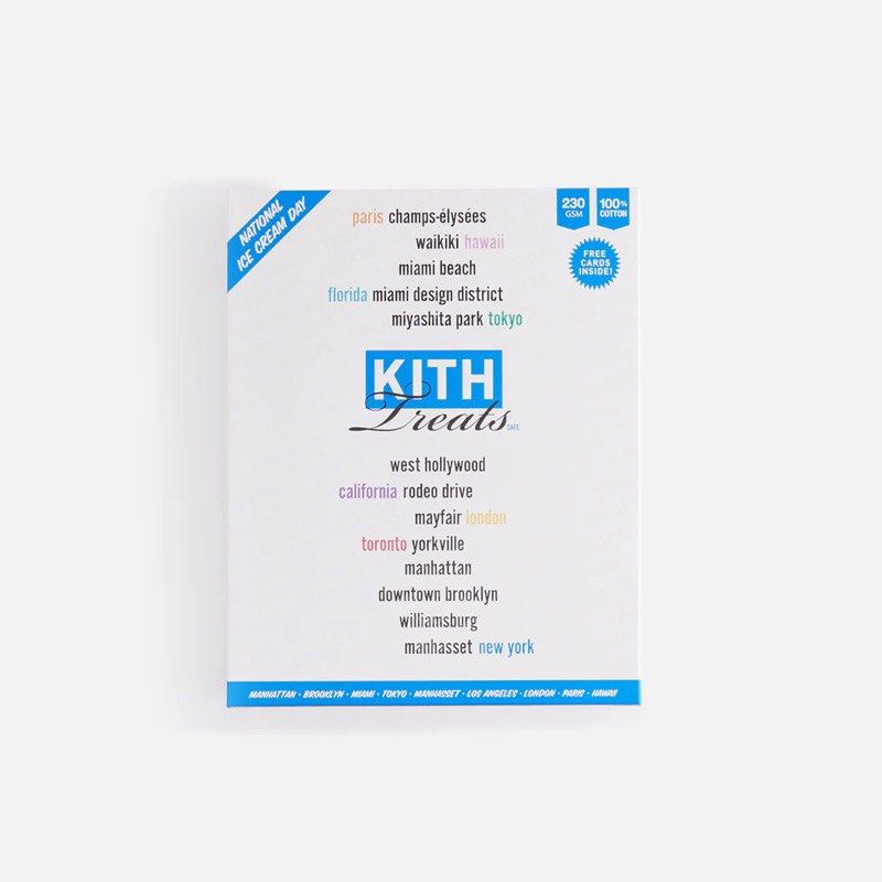 Kith Treats London Café Tee 咖啡短袖盒裝t, 他的時尚, 上身及套裝, T