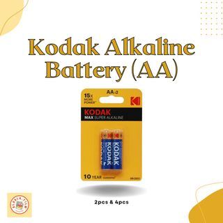 KODAK AA • Max Super Alkaline Battery • Non rechargeable