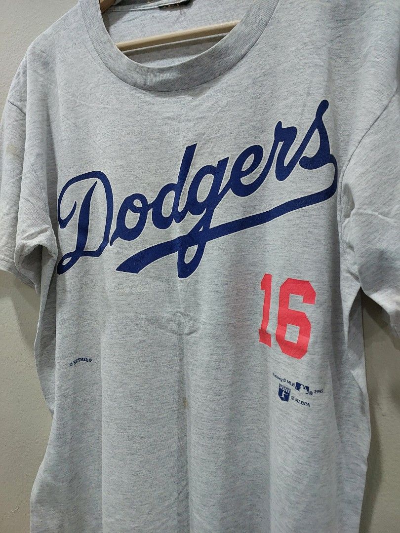 nutmeg, Shirts, Brooklyn Dodgers T Shirt Xl Mlb Baseball Nutmeg Vintage  9s Single Stitch