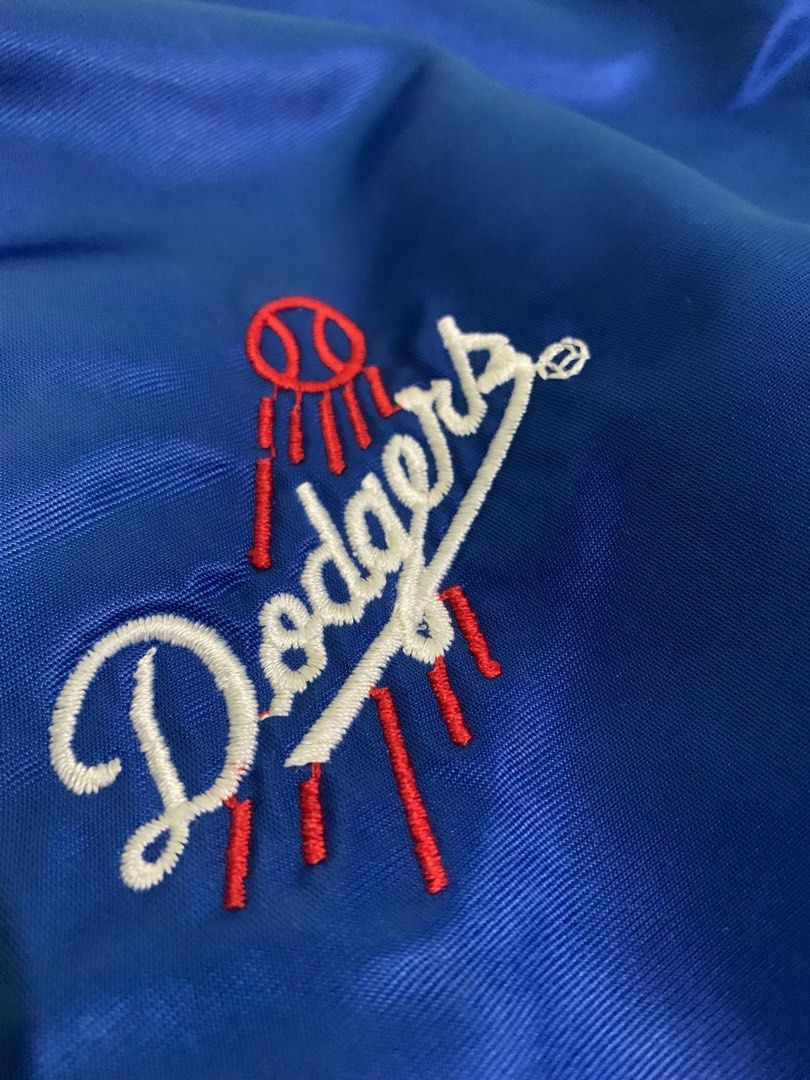 Mitchell & Ness Los Angeles Dodgers Lightweight Satin Jacket in Blue for  Men