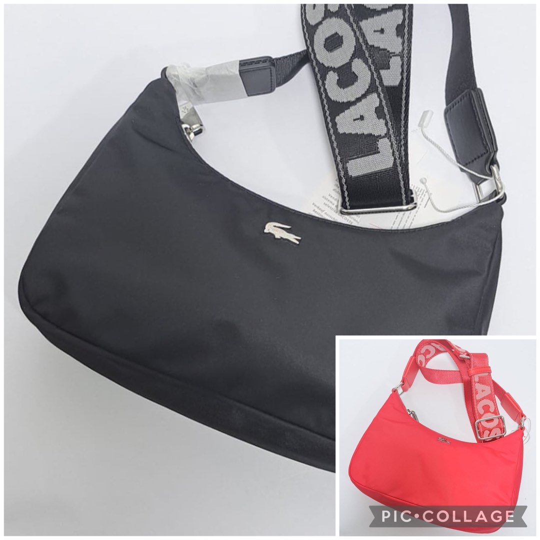 Lacoste hobo Original, Women's Fashion, Bags & Wallets, Crossbody Bags