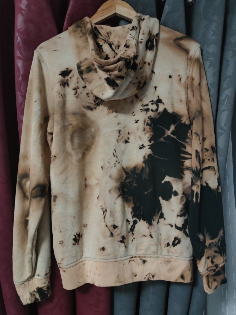Lacoste tie store dye hoodie