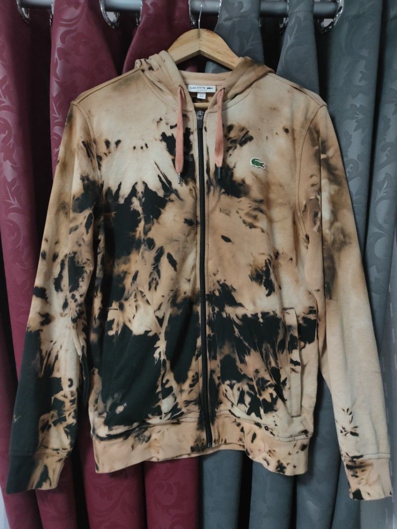 Lacoste Tye Dye Zipper Hoodie